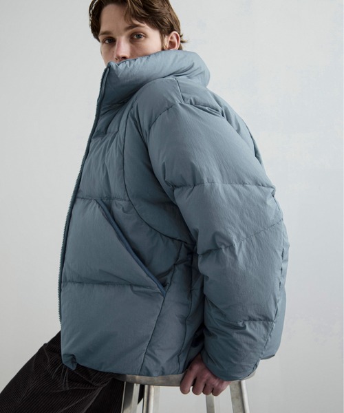 セール】ステッチスタンドショートモンスターダウン（ダウンジャケット
