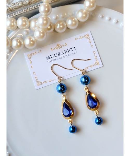 tone(トーン)の「【MUURABBTI】魔法アイテム風ピアス(MA)(ピアス(両耳用)・レディース・イエロー/レッド/ブルー/グリーン・FREE)」の3枚目の写真