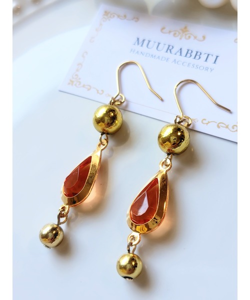 tone(トーン)の「【MUURABBTI】魔法アイテム風ピアス(MA)(ピアス(両耳用)・レディース・イエロー/レッド/ブルー/グリーン・FREE)」の10枚目の写真