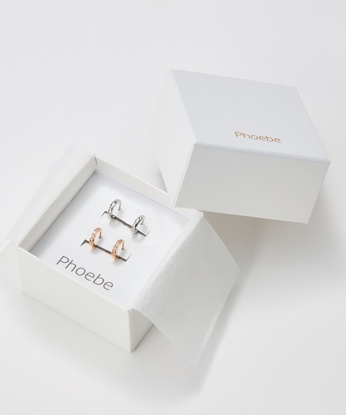 Phoebe(フィービィー)の「【SPECIAL SET】『金属アレルギー対応』ワンタッチメタルフープミニペアピアス/サージカルステンレス(ピアス(両耳用)・レディース・シルバー/イエローゴールド/ピンクゴールド/その他1/その他2・FREE)」の5枚目の写真