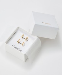 Phoebe(フィービィー)の【2025Xmas Set】『金属アレルギー対応』ワンタッチメタルフープミニペアピアス/サージカルステンレス(ピアス(両耳用))
