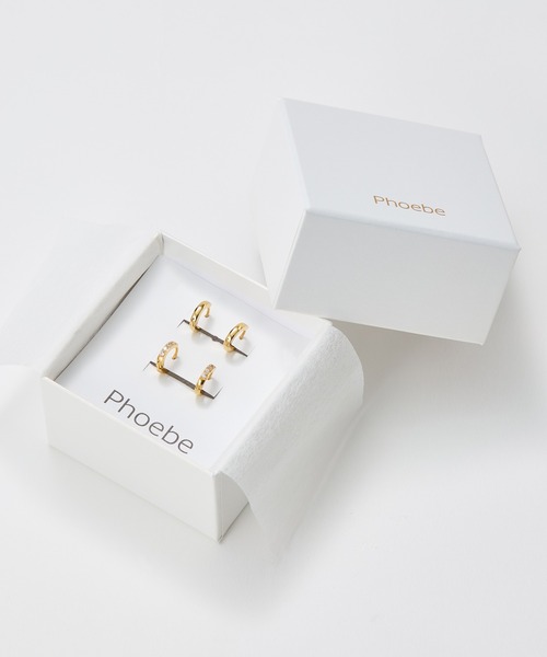 Phoebe(フィービィー)の「【SPECIAL SET】『金属アレルギー対応』ワンタッチメタルフープミニペアピアス/サージカルステンレス(ピアス(両耳用)・レディース・シルバー/イエローゴールド/ピンクゴールド/その他1/その他2・FREE)」の3枚目の写真