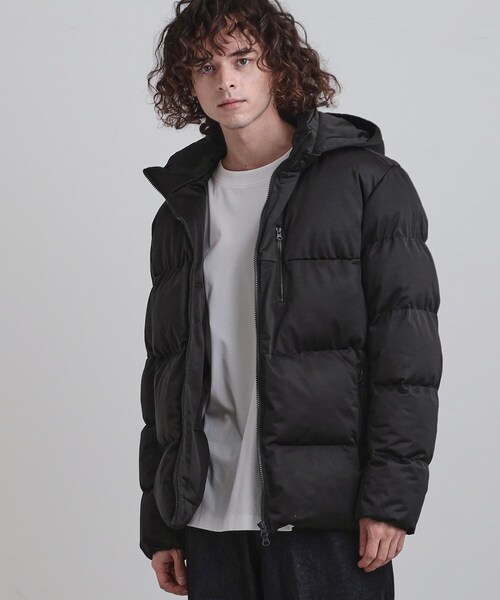 ☆ダッキー　　タグ付き未使用 中綿フードブルゾン THE SHOP TK コート ジャケット SORONA中綿フードブルゾン 蓄熱／保温