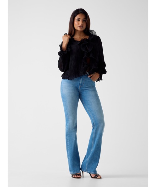 Guess（ゲス）の「Long Sleeves Faye Top 長袖ブラウス（シャツ/ブラウス・レディース・ブラック・SMALL/MEDIUM/X-SMALL）」の9枚目の写真