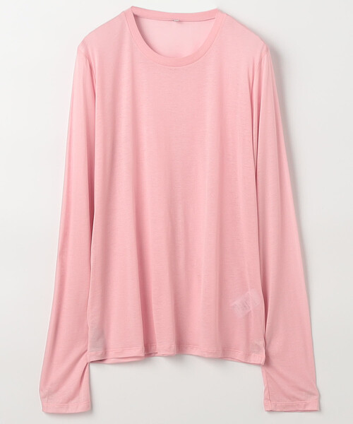 BASERANGE/ベースレンジ ロングスリーブTシャツ - バンブー・lyocell