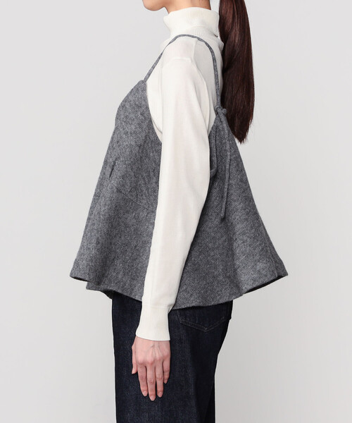 crinkle crinkle crinkle | ウールミックス ランジェリーキャミソール