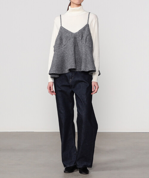 crinkle crinkle crinkle | ウールミックス ランジェリーキャミソール