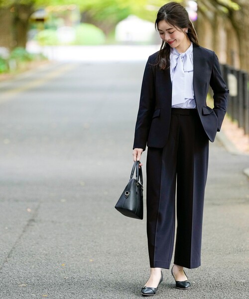 ANY SIS(エニィスィス)の「セレモニーダブルクロス ワイドパンツ(その他パンツ・レディース・ベージュ系/ブラック系/ネイビー系・LARGE/MEDIUM/SMALL)」の22枚目の写真