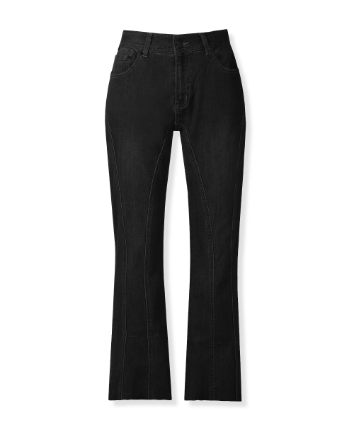 AVANDRESS(アバンドレス )の「Thin Bootscut Pants BLUE(デニムパンツ・レディース・ブルー・SMALL/MEDIUM/LARGE/X-LARGE)」の6枚目の写真