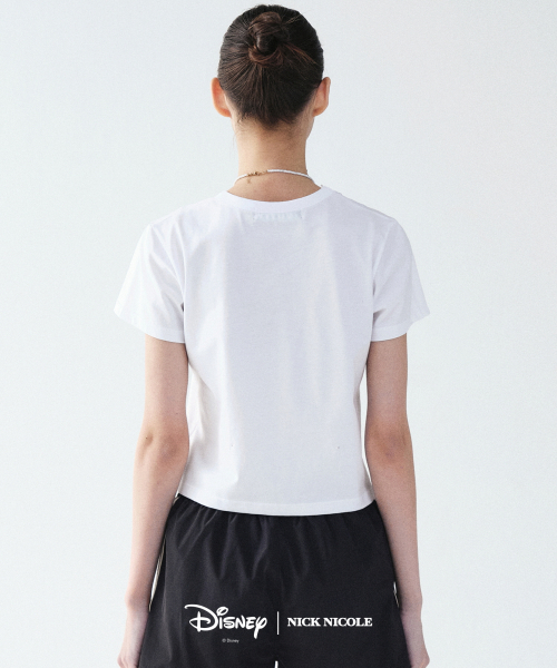 NICK&NICOLE(ニックアンドニコール)の「DISNEY ROSE CRUELLA CROP TOP_WHITE(Tシャツ/カットソー・レディース・その他・FREE)」の3枚目の写真