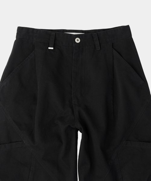 SLOWACID（スローアシッド）の「アウトポケットピンタックパンツ[ブラック]（その他パンツ・レディース・その他・SMALL/MEDIUM/LARGE/X-LARGE）」の2枚目の写真