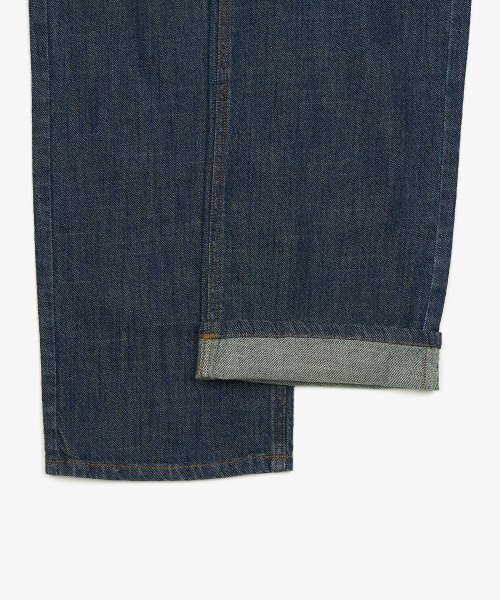 TOFFEE(トフィー)の「SL01 サマー デニム ワイドパンツ (WASHED DEEP INDIGO)(デニムパンツ・メンズ・その他・SMALL/MEDIUM/LARGE/X-LARGE)」の8枚目の写真