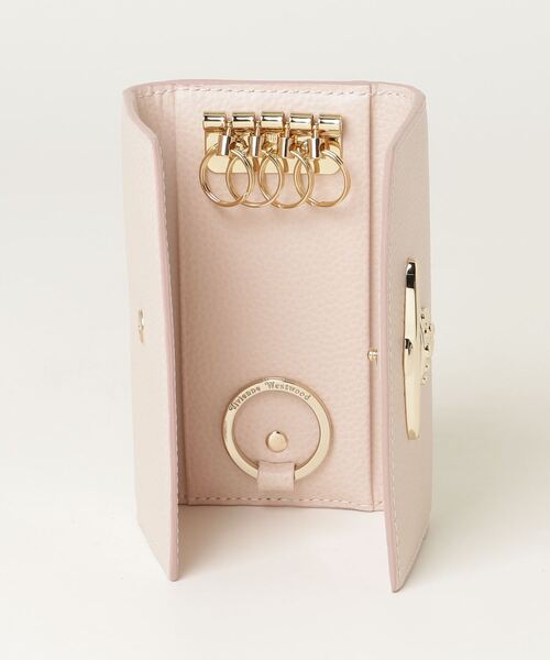 Vivienne Westwood Executive キーケース ライトピンク EXECUTIVE LEATHER KEY CASE（キーケース/キーアクセサリー