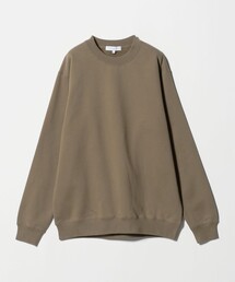 スエード タッチ クルーネックスウェット<A DAY IN THE LIFE>