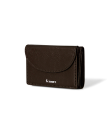 FENNEC | CRINKLE HALFMOON MINI WALLET - ESPRESSO(財布)