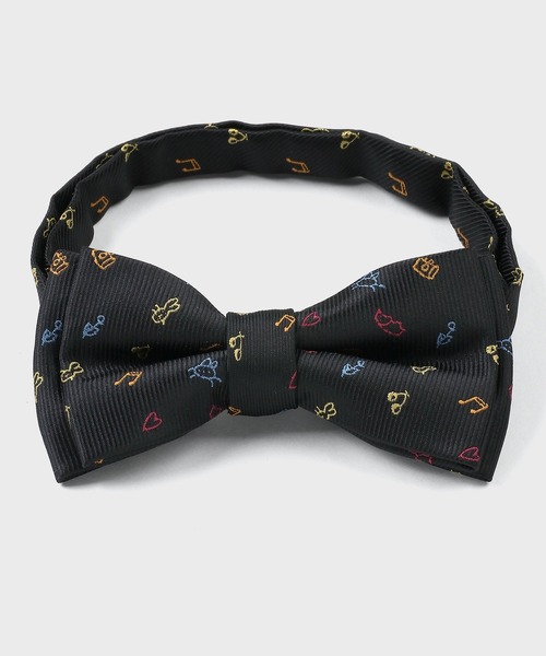 Paul Smith JUNIOR(ポールスミスジュニア)の「ボーイズ ドゥードゥル ボウタイ / 893192 3561605(蝶ネクタイ・キッズ・ネイビー・FREE)」の2枚目の写真