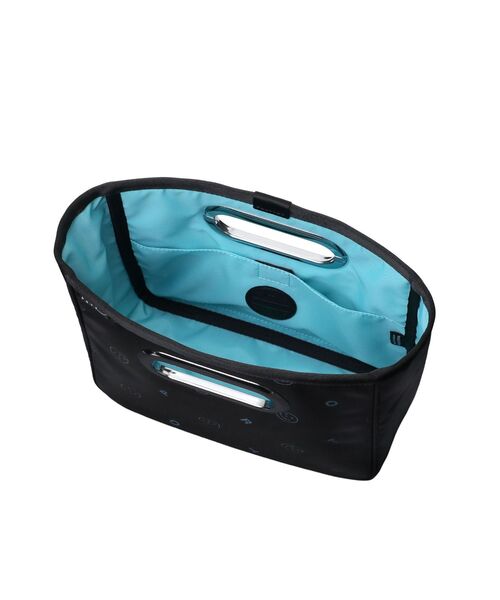 PORTER(ポーター)の「グロス ハンドバッグ ミニ(ハンドバッグ・メンズ・ピンク/ターコイズブルー系・FREE)」の6枚目の写真