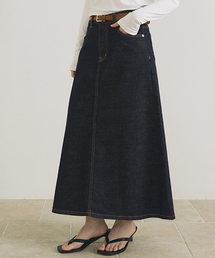 LINGSEOUL（リングソウル）の「A-line denim skirt（スカート）」