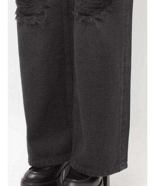 EVRIS（エヴリス）の「ハイウエストグラフィックワイドパンツ（その他パンツ・レディース・ブラック/その他1・MEDIUM/SMALL）」の17枚目の写真