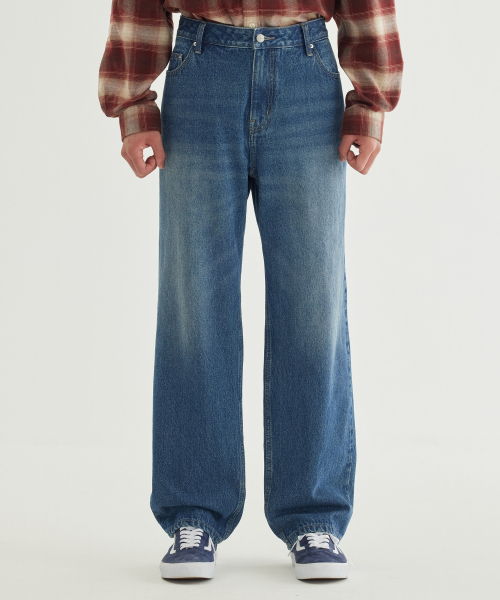 COVERNAT(カバーナット)の「レギュラーフィットデニムパンツ ブルー(デニムパンツ・レディース・その他・SMALL/MEDIUM/LARGE/X-LARGE/XX-LARGE/X-SMALL)」の6枚目の写真