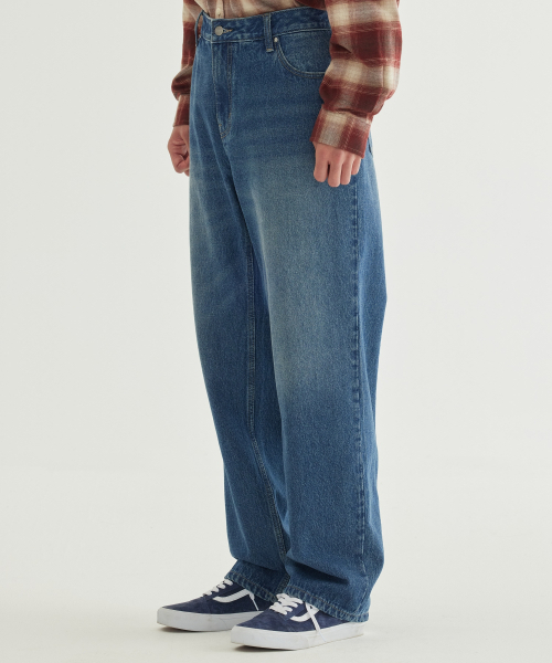 COVERNAT(カバーナット)の「レギュラーフィットデニムパンツ ブルー(デニムパンツ・レディース・その他・SMALL/MEDIUM/LARGE/X-LARGE/XX-LARGE/X-SMALL)」の7枚目の写真