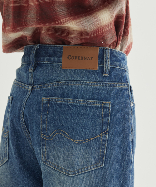 COVERNAT(カバーナット)の「レギュラーフィットデニムパンツ ブルー(デニムパンツ・レディース・その他・SMALL/MEDIUM/LARGE/X-LARGE/XX-LARGE/X-SMALL)」の9枚目の写真