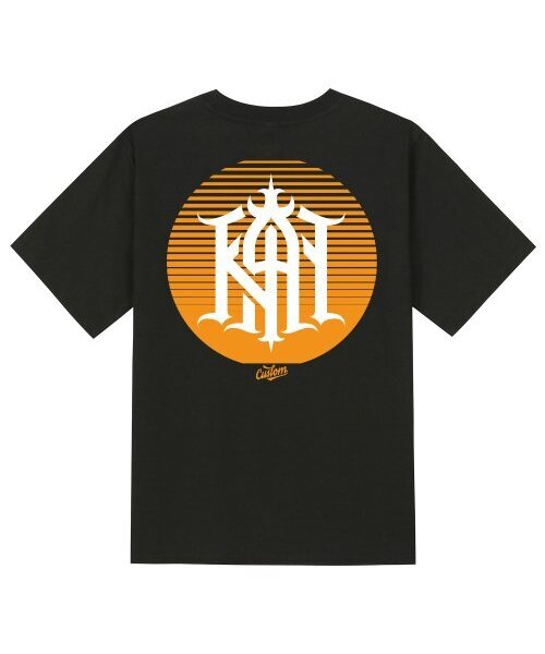 KAN6312(カン6312)の「KTB0158 カンカスタムシンボル 半袖Tシャツ - ブラック(Tシャツ/カットソー・メンズ・その他・SMALL/MEDIUM/LARGE/X-LARGE)」の1枚目の写真
