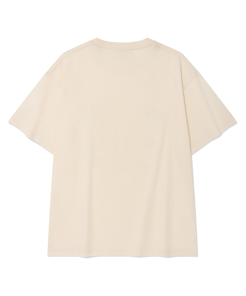 COVERNAT(カバーナット)の「ボリュームカーグラフィックTシャツアイボリー(Tシャツ/カットソー・レディース・その他・X-SMALL/SMALL/MEDIUM/LARGE/X-LARGE/XX-LARGE)」の3枚目の写真