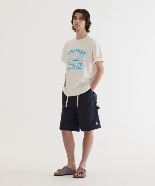 COVERNAT(カバーナット)の「ボリュームカーグラフィックTシャツアイボリー(Tシャツ/カットソー・レディース・その他・X-SMALL/SMALL/MEDIUM/LARGE/X-LARGE/XX-LARGE)」の5枚目の写真
