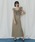 ANDRESD�i�A���h���X�h�j�́u�{�����[�����b�t�����C���[�h���X / volume ruffle layer dress�i�h���X�j�v�b�x�[�W��