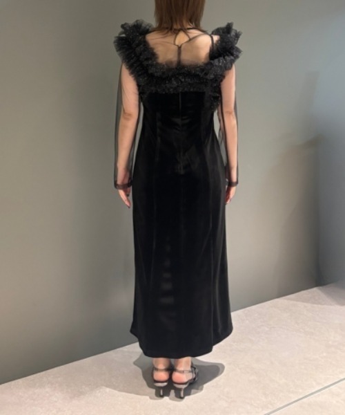 ボリュームラッフルレイヤードレス / volume ruffle layer dress
