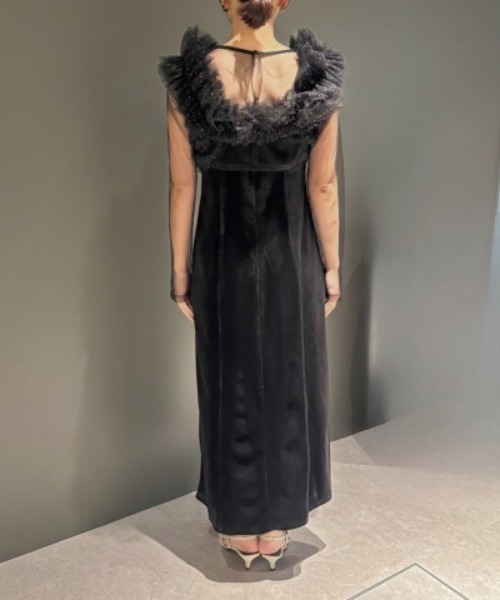 ボリュームラッフルレイヤードレス / volume ruffle layer dress