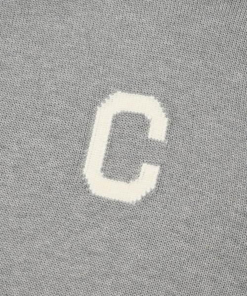 COVERNAT（カバーナット）の「Cロゴクルーネックニットメランジグレー（ニット/セーター・レディース・その他・MEDIUM/LARGE/SMALL/X-LARGE）」の4枚目の写真
