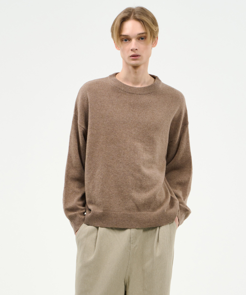 Neicharlam wool clean knit [beige]