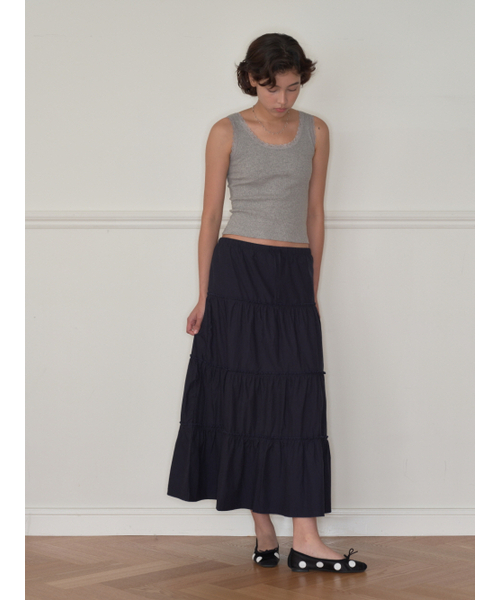 HOMEBODY THINGS(ホームバディ ティングズ)の「HBT Glow Lace Tank Top (GREY)(Tシャツ/カットソー・レディース・その他・FREE)」の3枚目の写真