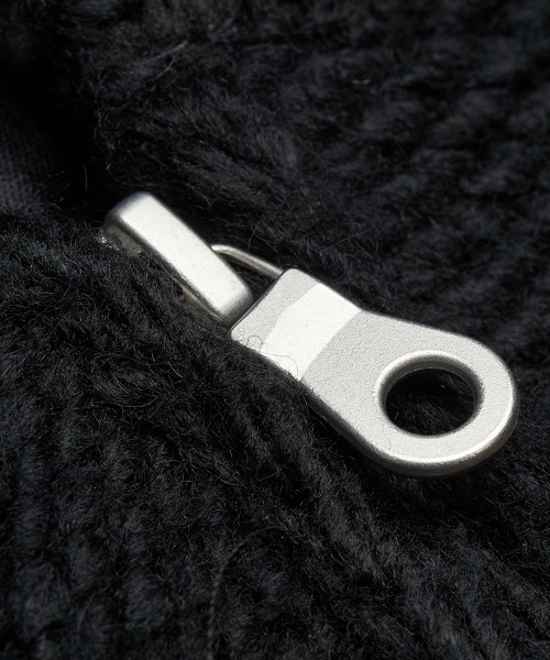 NO ID.(ノーアイディ)の「mj11324-ドッキングニットスーベニアJKT ジャケット(857010-380B)(その他アウター・メンズ・シルバー/ブラック・ONE SIZE)」の3枚目の写真