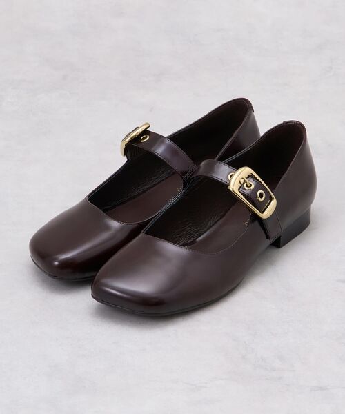 LANVIN en Bleu(ランバンオンブルー)の「バックルベルトパンプス(パンプス・レディース・ブラウン/ブラック/オフホワイト・L/M/S)」の5枚目の写真