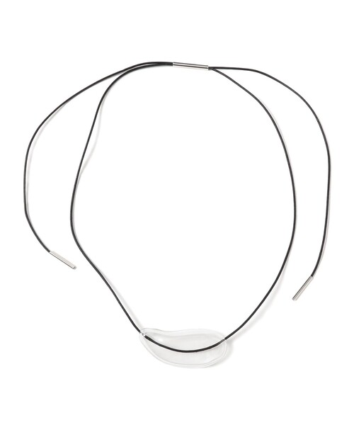 Lemme.(レム)の「Lemme. / Mass Code ネックレス(ネックレス・レディース・ブラック・ONE SIZE)」の2枚目の写真