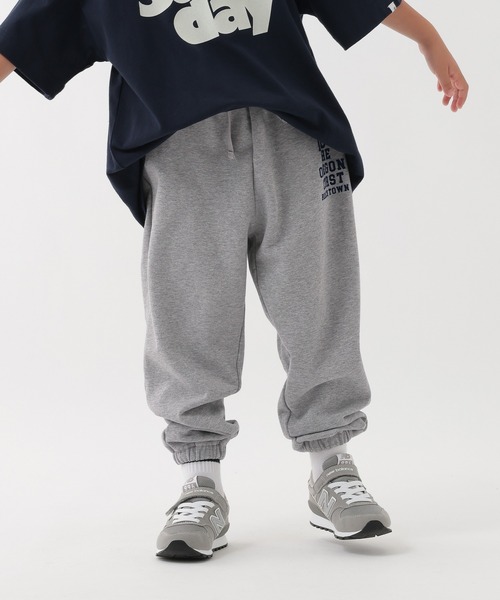 GEORGE'S(ジョージズ)の「【KIDS】ロゴスウェットパンツ(スウェットパンツ・キッズ・オフホワイト/杢グレー/ネイビー・110cm/130cm/150cm)」の8枚目の写真