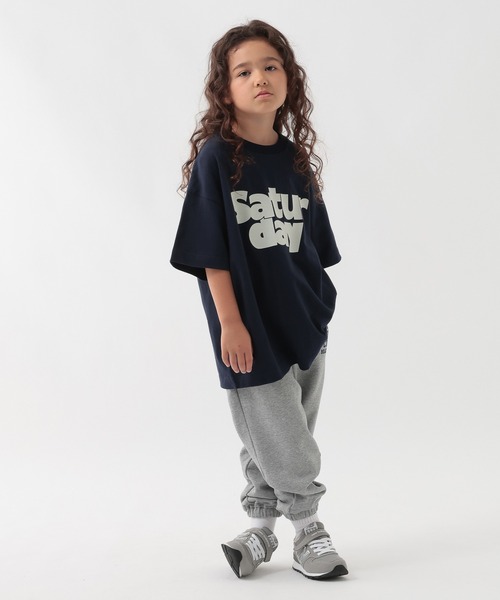 GEORGE'S(ジョージズ)の「【KIDS】ロゴスウェットパンツ(スウェットパンツ・キッズ・オフホワイト/杢グレー/ネイビー・110cm/130cm/150cm)」の5枚目の写真