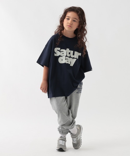 GEORGE'S(ジョージズ)の「【KIDS】ロゴスウェットパンツ(スウェットパンツ・キッズ・オフホワイト/杢グレー/ネイビー・110cm/130cm/150cm)」の6枚目の写真