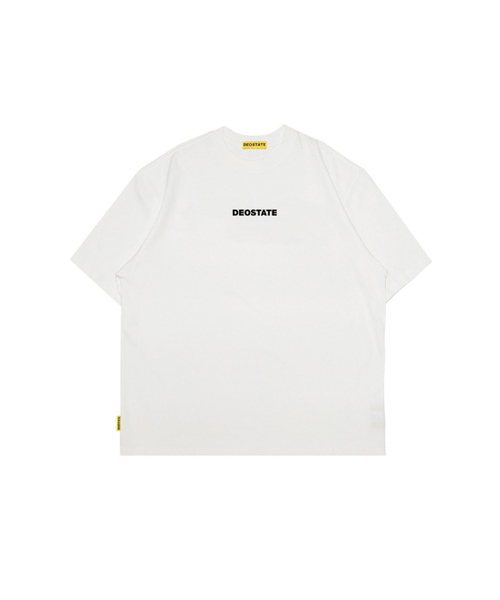 DEOSTATE(デオ ステイト)の「コア半袖Tシャツ.01(Tシャツ/カットソー・メンズ・ホワイト・LARGE)」の1枚目の写真
