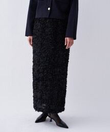 cloenc（クロエンス）の「【オケージョン／手洗い可】フラワーチュールレーススカート（スカート）」