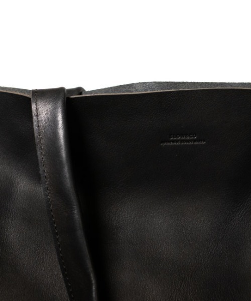 SLOW（スロウ）の「SLOW (スロウ) bono -new tote bag 49S304K【2026年春夏入荷モデル】（トートバッグ・メンズ・ブラック/ブラウン・F）」の9枚目の写真
