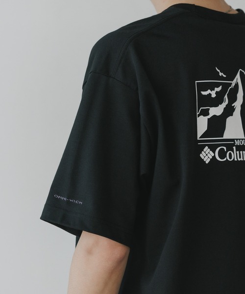 Columbia（コロンビア）の「Columbia/コロンビア Loma VIsttaGraphic SS T-shirts オムニウィック クルーネックTシャツ 秋 秋服 2026年秋冬（Tシャツ/カットソー・メンズ・ホワイト/ブラック・M/L/XL）」の6枚目の写真
