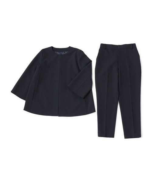 セール】《洗える・シワになりにくい》2点セット 正解 Aラインフレア