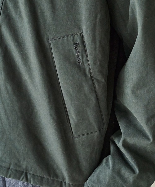 Barbour(バブアー)の「【Barbour】barbour padded transport jacket(ミリタリージャケット・メンズ・ブラック/オリーブ・38/40/42)」の7枚目の写真