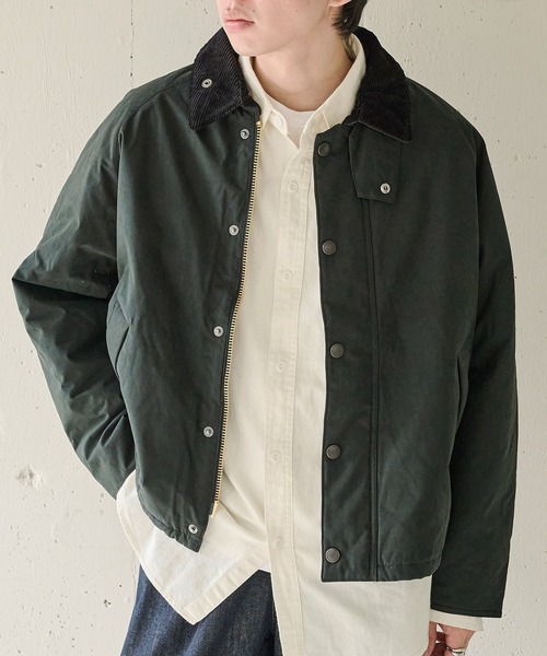 美品Barbour バブアーモスグリーンジャケット XL 楽天市場】Barbour バブアー MCA0931 OS TRANSPORTER（トランス