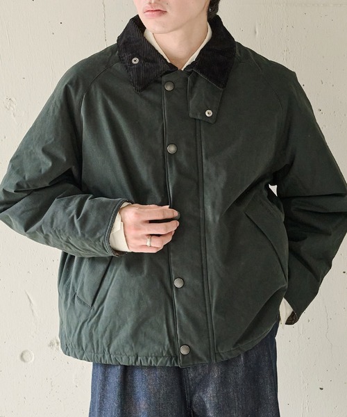 Barbour(バブアー)の「【Barbour】barbour padded transport jacket(ミリタリージャケット・メンズ・ブラック/オリーブ・38/40/42)」の18枚目の写真