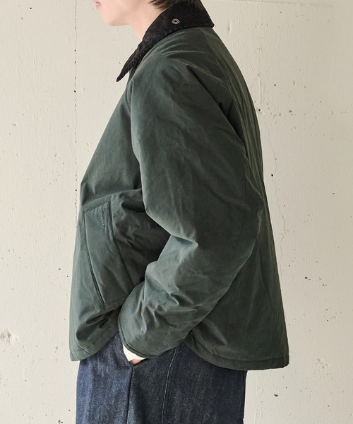 Barbour(バブアー)の「【Barbour】barbour padded transport jacket(ミリタリージャケット・メンズ・ブラック/オリーブ・38/40/42)」の14枚目の写真